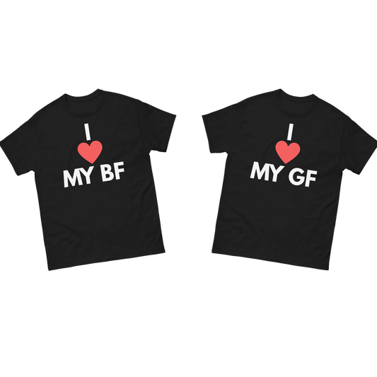 Matching I <3 My BF & GF